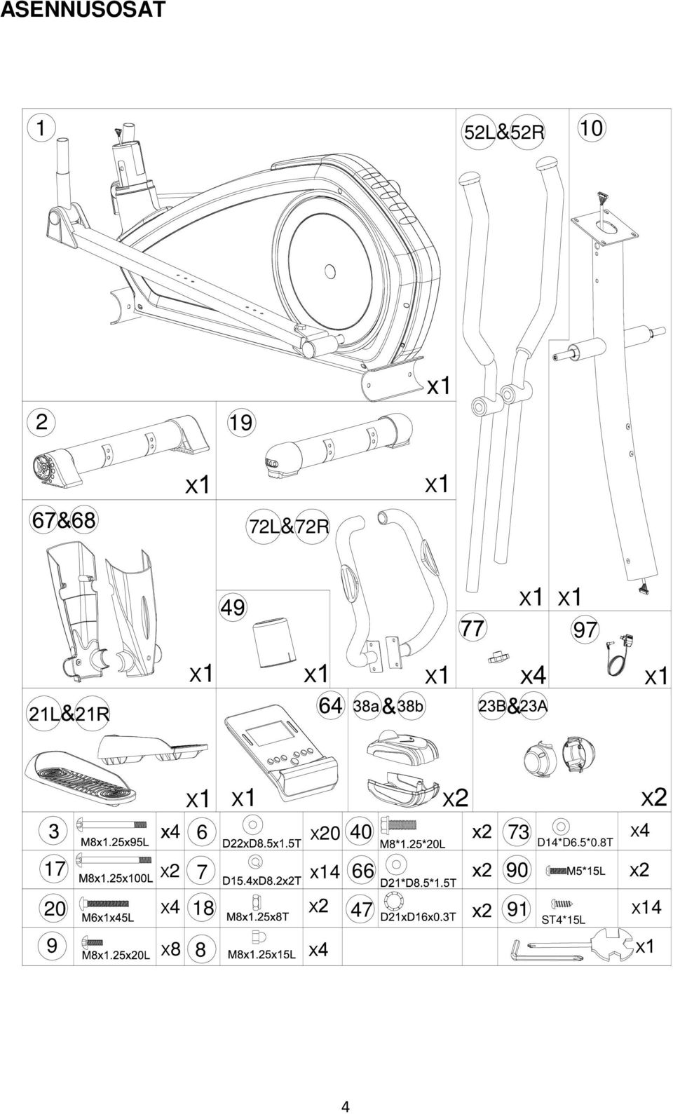 X20 40 73 D14*D6.5*0.