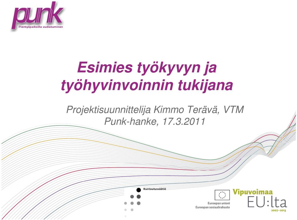 Projektisuunnittelija