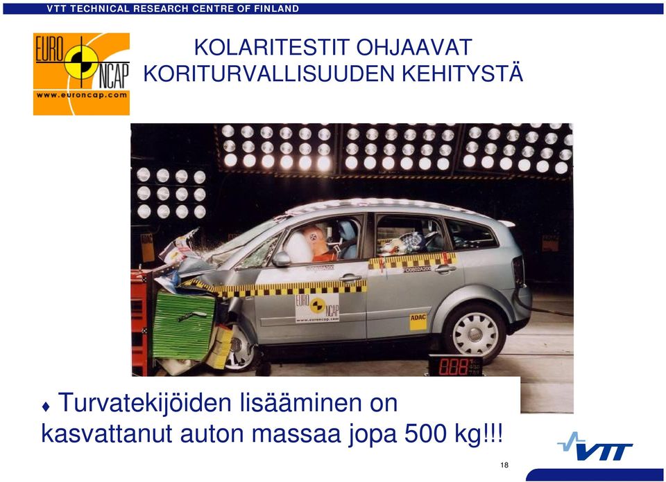 Turvatekijöiden lisääminen on