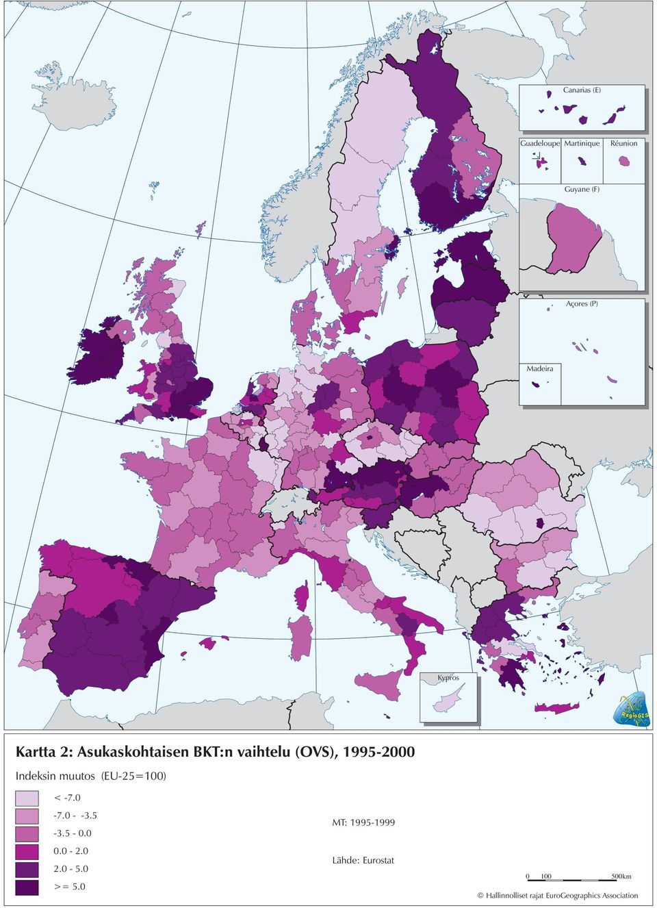 (EU-25=100) < -7.0-7.0 - -3.5-3.5-0.0 0.0-2.0 2.0-5.0 >= 5.