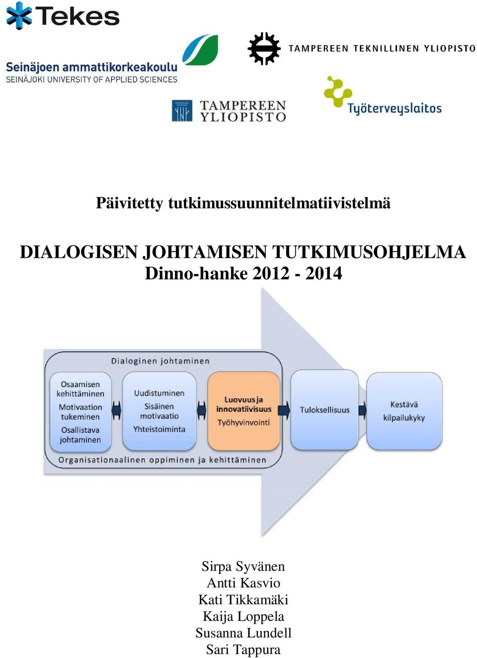 Dinno-hanke 2012-2014 Sirpa Syvänen Antti