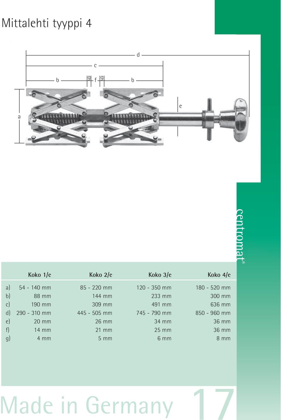 309 mm 445-505 mm 26 mm 21 mm 5 mm 120-350 mm 233 mm 491 mm 745-790 mm 34 mm 25