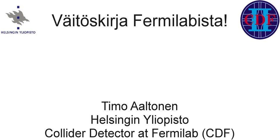 Timo Aaltonen Helsingin