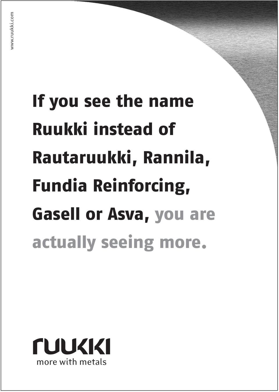 instead of Rautaruukki, Rannila,