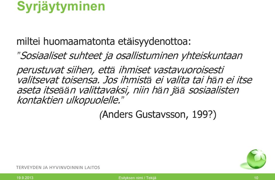 toisensa.
