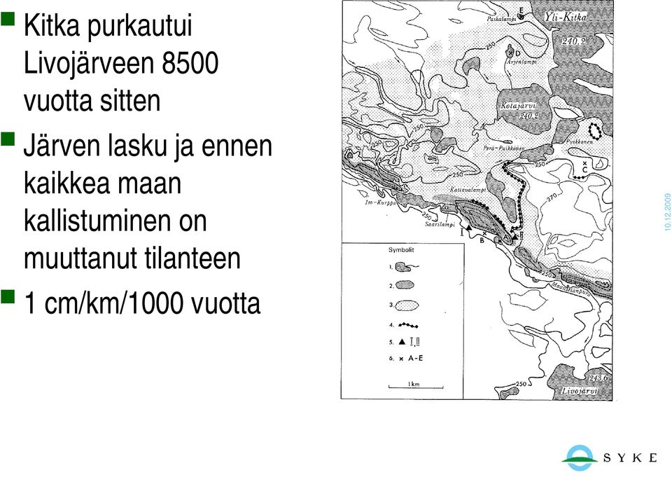 ennen kaikkea maan kallistuminen