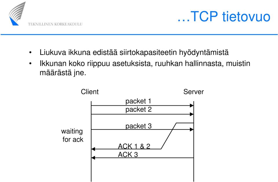 ruuhkan hallinnasta, muistin määrästä jne.