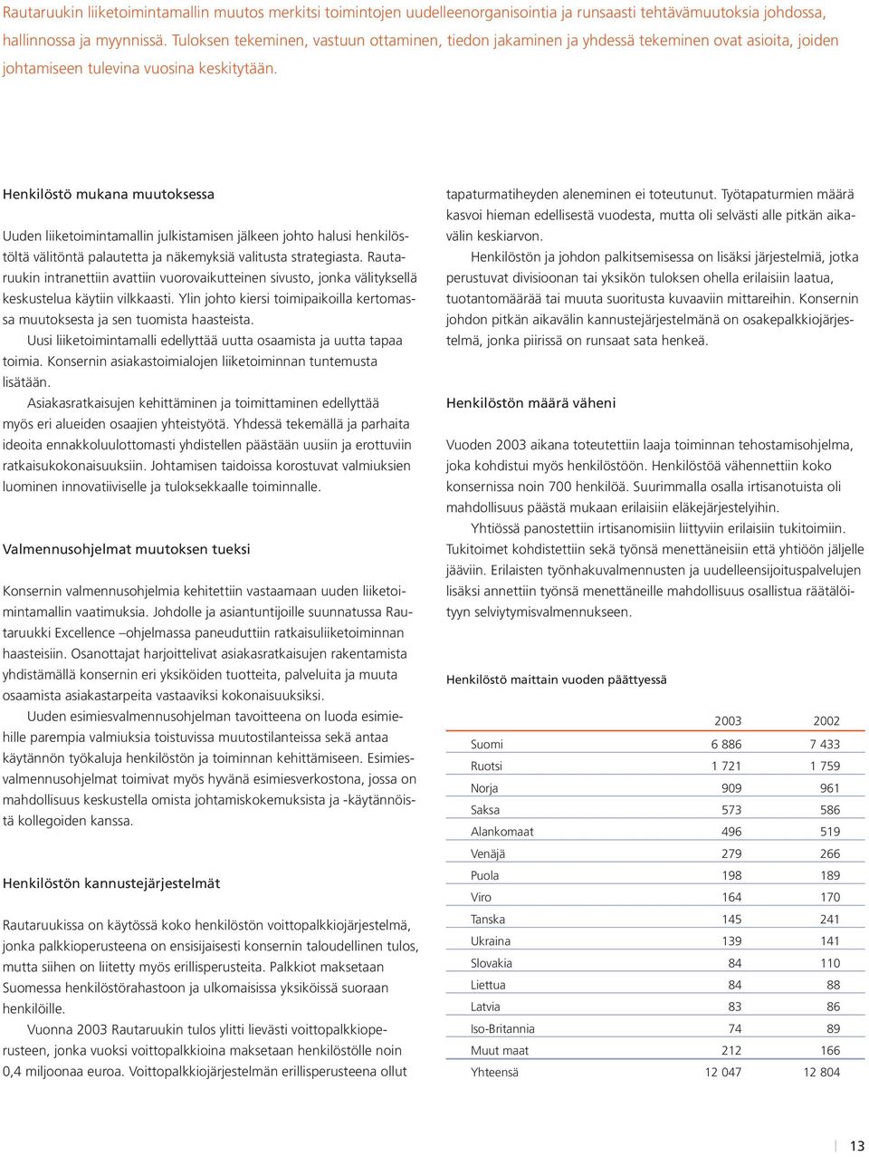 Henkilöstö mukana muutoksessa Uuden liiketoimintamallin julkistamisen jälkeen johto halusi henkilöstöltä välitöntä palautetta ja näkemyksiä valitusta strategiasta.