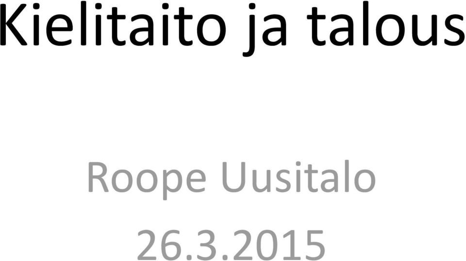 Roope