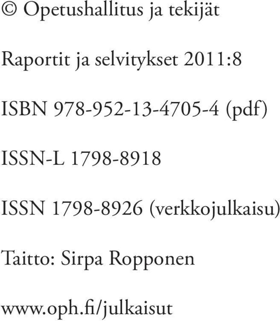 (pdf) ISSN-L 1798-8918 ISSN 1798-8926