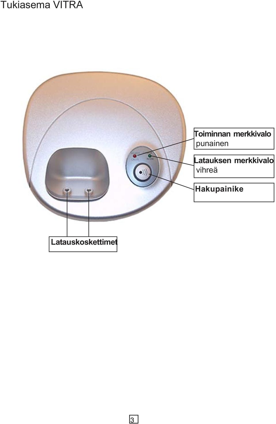 Lataukse merkkivalo