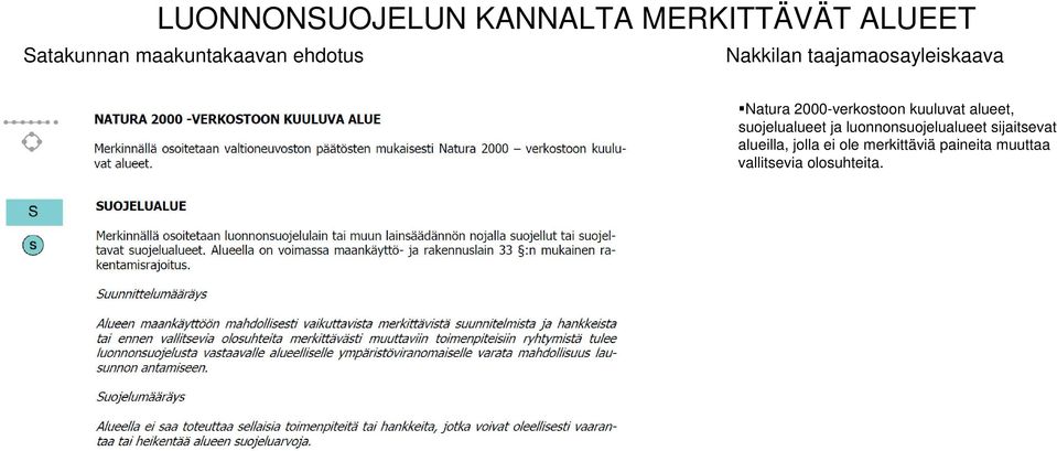 alueet, suojelualueet ja luonnonsuojelualueet sijaitsevat