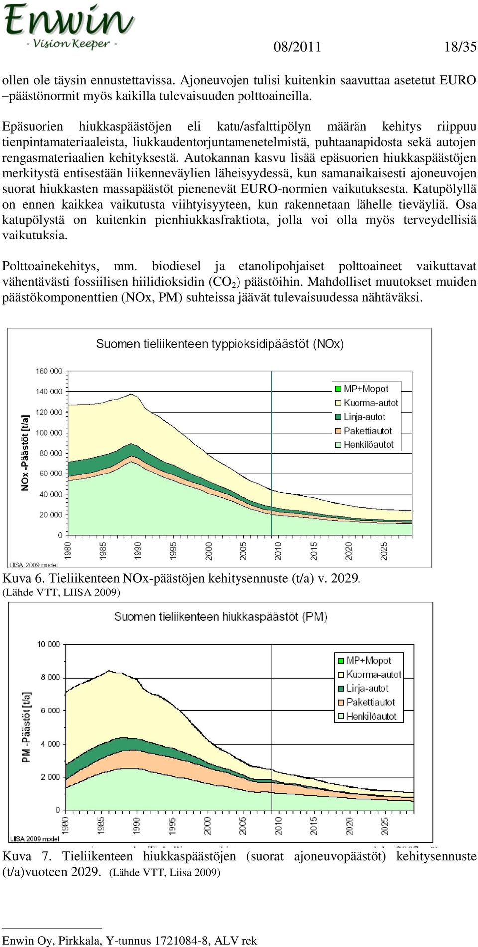 Autokannan kasvu lisää epäsuorien hiukkaspäästöjen merkitystä entisestään liikenneväylien läheisyydessä, kun samanaikaisesti ajoneuvojen suorat hiukkasten massapäästöt pienenevät EURO-normien