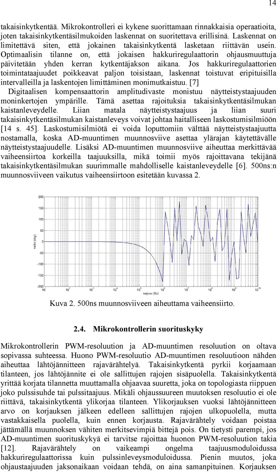 Jo hakkurirgulaattorin toiintataajuudt poikkavat paljon toiitaan, laknnat toituvat ripituiilla intrvallilla ja lakntojn liittäinn oniutkaituu.