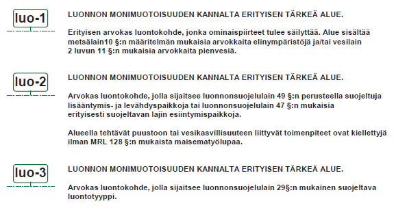 FCG SUUNNITTELU JA TEKNIIKKA OY KAAVASELOSTUS 78 (101) Merkinnöillä on osoitettu valtakunnallisesti ja maakunnallisesti arvokkaita maisema- ja kulttuurimaisema-alueita sekä maisemakuvaltaan