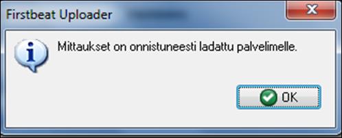 29 Huom! Jos olet ohittanut ensimmäisen vaiheen, luo uusi profiili valitsemalla Lisää uusi henkilö... 6. Valitse ladattavat mittaukset.