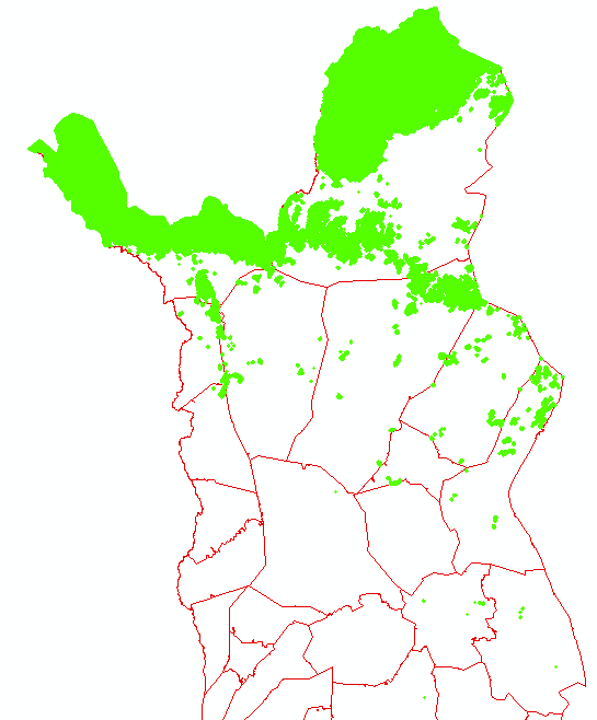 Tunturimaski esimerkki uudesta LuTU-aineistosta Kattava paikkatietoaineisto tunturialueesta Tunturialue = paljakka + tunturikoivuvyöhyke SYKEn ja MH:n yhteistyönä Useita pohja-aineistoja, mm.