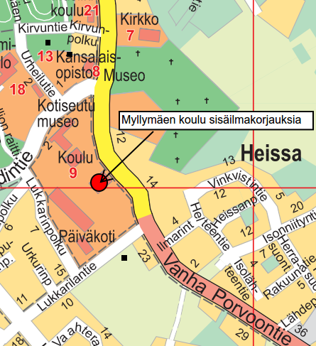 PERUSKORJAUS / SISÄILMAKORJAUS MÄÄRÄRAHASTA Toteutus: Myllymäen koulu Vanha Porvoontie 21, 04600 Mäntsälä sisäilmakorjauksia Tekniset palvelut/ Toimitilapalvelut sivistyspalvelut omana työnä