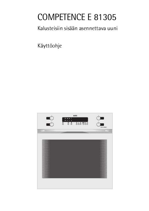 Löydät kysymyksiisi vastaukset käyttöoppaasta ( tiedot, ohjearvot, turvallisuusohjeet,