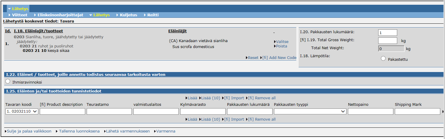 . Esittelijä Britta Wiander Sivu/sivut 11 / 18 Alkuperäpaikan voit myös hakea klikkaamalla Valitse ja valitsemalla sen jälkeen haluamasi maa (pudotusvalikosta) sekä kirjoittamalla nimen tai osan