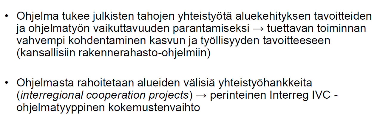 SME ORGANICS hanke tullut rahoitetuksi Interreg Europe