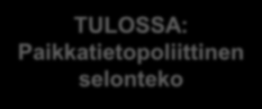 Kansallinen lainsäädäntö Laki paikkatietoinfrastruktuurista Asetus paikkatietoinfrastruktuurista Laki säätää, miten Inspire-direktiivin vaatimukset pannaan täytäntöön Suomessa Ei laajenna direktiivin