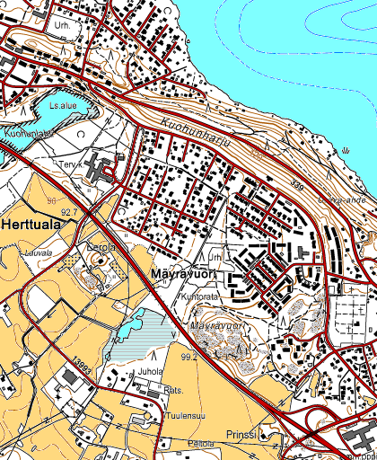 Open topographic data from