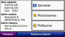 Työkalut-valikon käyttäminen Työkalut-valikon käyttäminen Työkalut-valikossa on monia toimintoja ominaisuuksia, joista on hyötyä niin lyhyillä kuin pitkilläkin matkoilla.