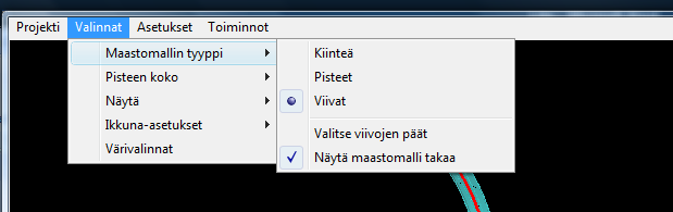 Tästä viereinen ruutu vasemmalle on oltava myös vihreällä taustalla. (Yhteys tukiasemaan varmistettu.) 3.