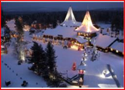 Tour de Rovaniemi Lapin pääkaupungista, Rovaniemeltä löydät erittäin monta mielenkiintoista vierailukohdetta esim: Joulupukin pajakylä Napapiirillä, Lappiin ja arktisiin alueisiin erikoistunut