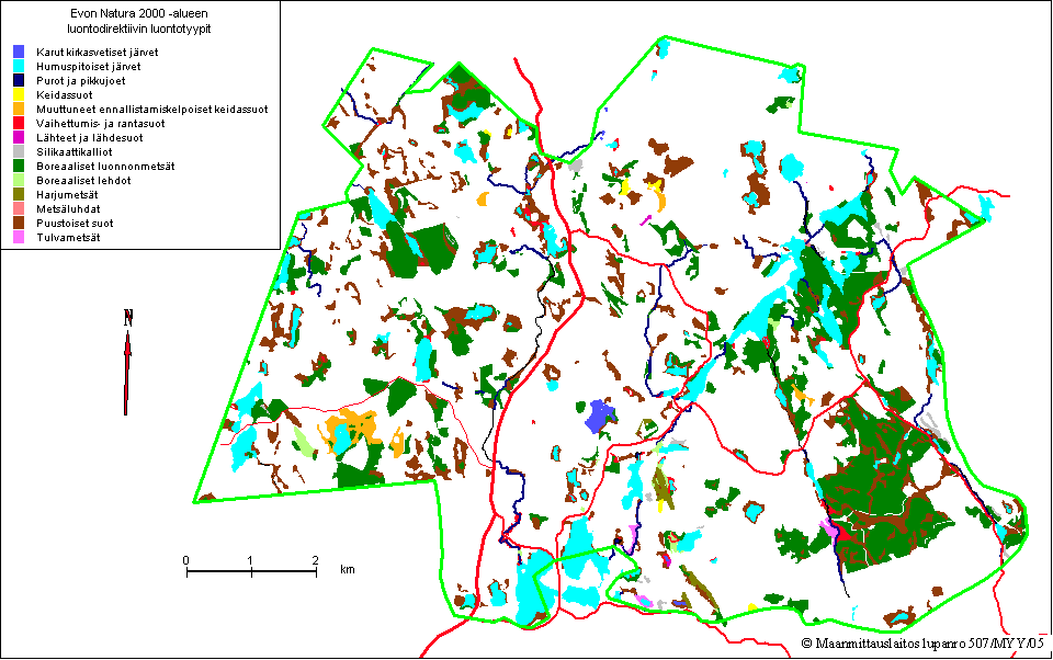 2. Kooltaan ja laadultaan arvokkaat, suojellut