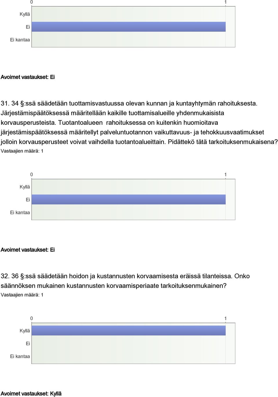 Tuotantoalueen rahoituksessa on kuitenkin huomioitava järjestämispäätöksessä määritellyt palveluntuotannon vaikuttavuus- ja tehokkuusvaatimukset jolloin