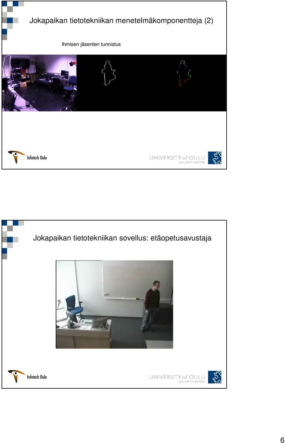 Ihmisen jäsenten tunnistus 