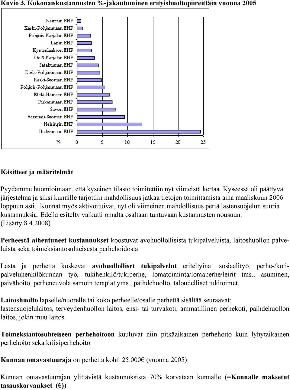 Kunnat myös aktivoituivat, nyt oli viimeinen mahdollisuus periä lastensuojelun suuria kustannuksia. Edellä esitelty vaikutti omalta osaltaan tuntuvaan kustannusten nousuun. (Lisätty 8.4.