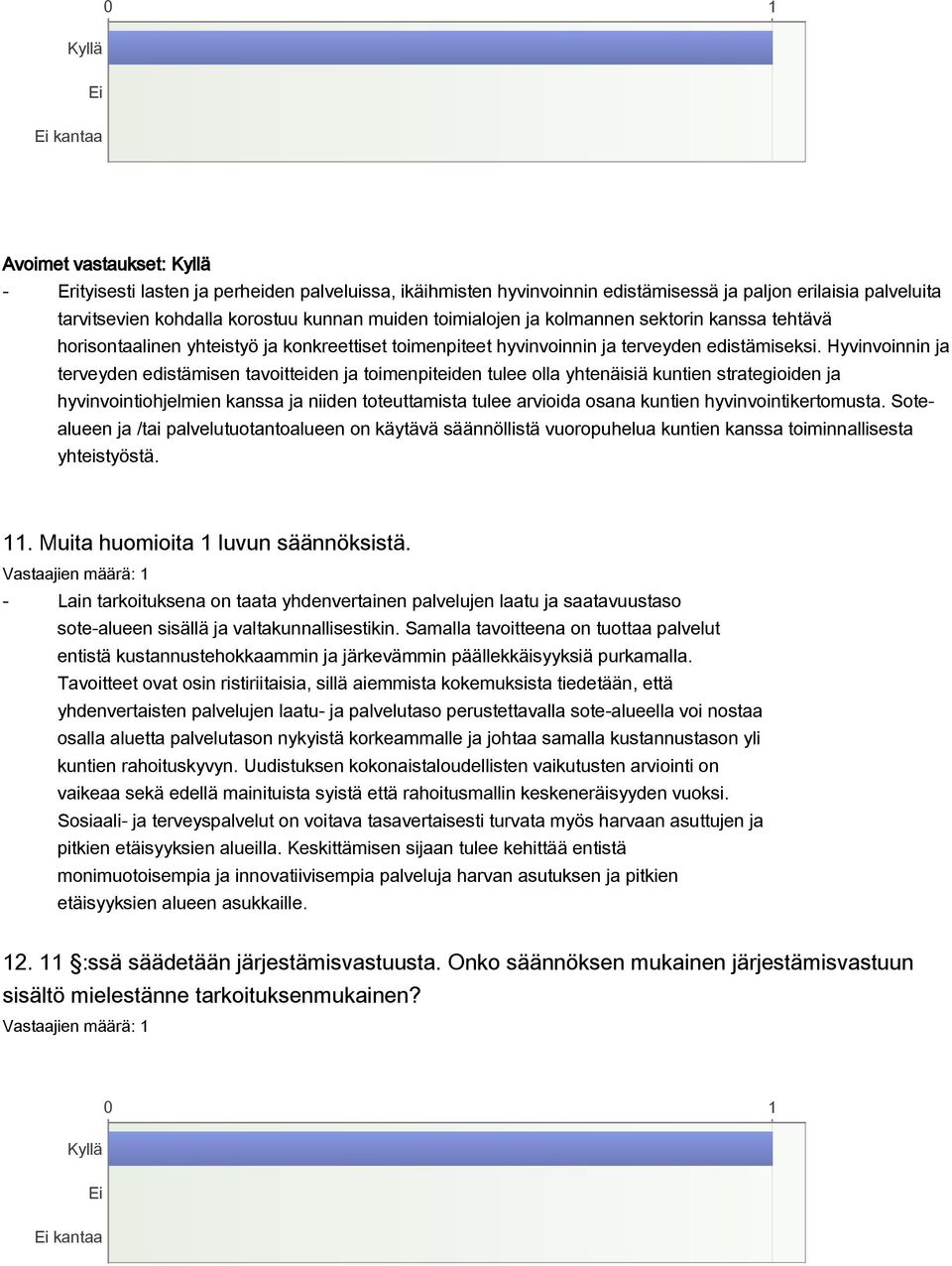 Hyvinvoinnin ja terveyden edistämisen tavoitteiden ja toimenpiteiden tulee olla yhtenäisiä kuntien strategioiden ja hyvinvointiohjelmien kanssa ja niiden toteuttamista tulee arvioida osana kuntien