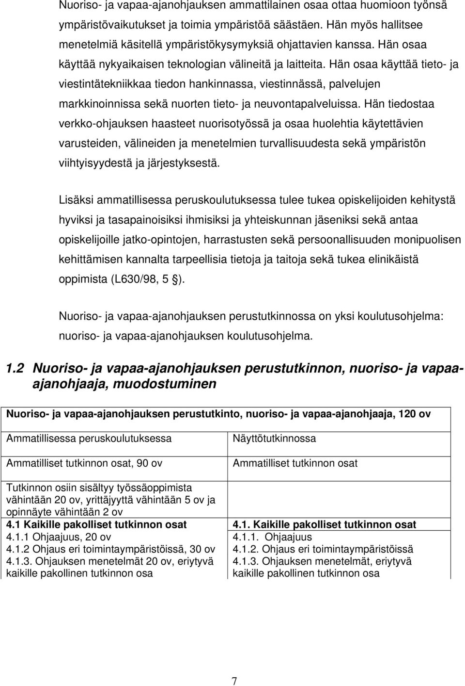 Hän osaa käyttää tieto- ja viestintätekniikkaa tiedon hankinnassa, viestinnässä, palvelujen markkinoinnissa sekä nuorten tieto- ja neuvontapalveluissa.