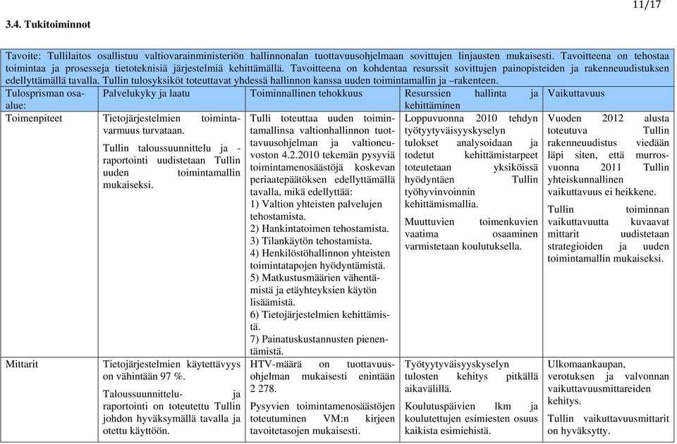 Tullin tulosyksiköt toteuttavat yhdessä hallinnon kanssa uuden toimintamallin ja rakenteen.