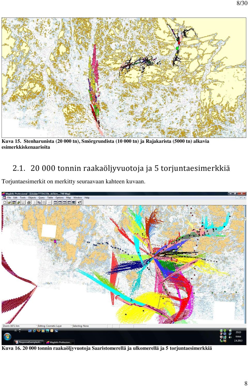 alkavia esimerkkiskenaarioita 2.1.