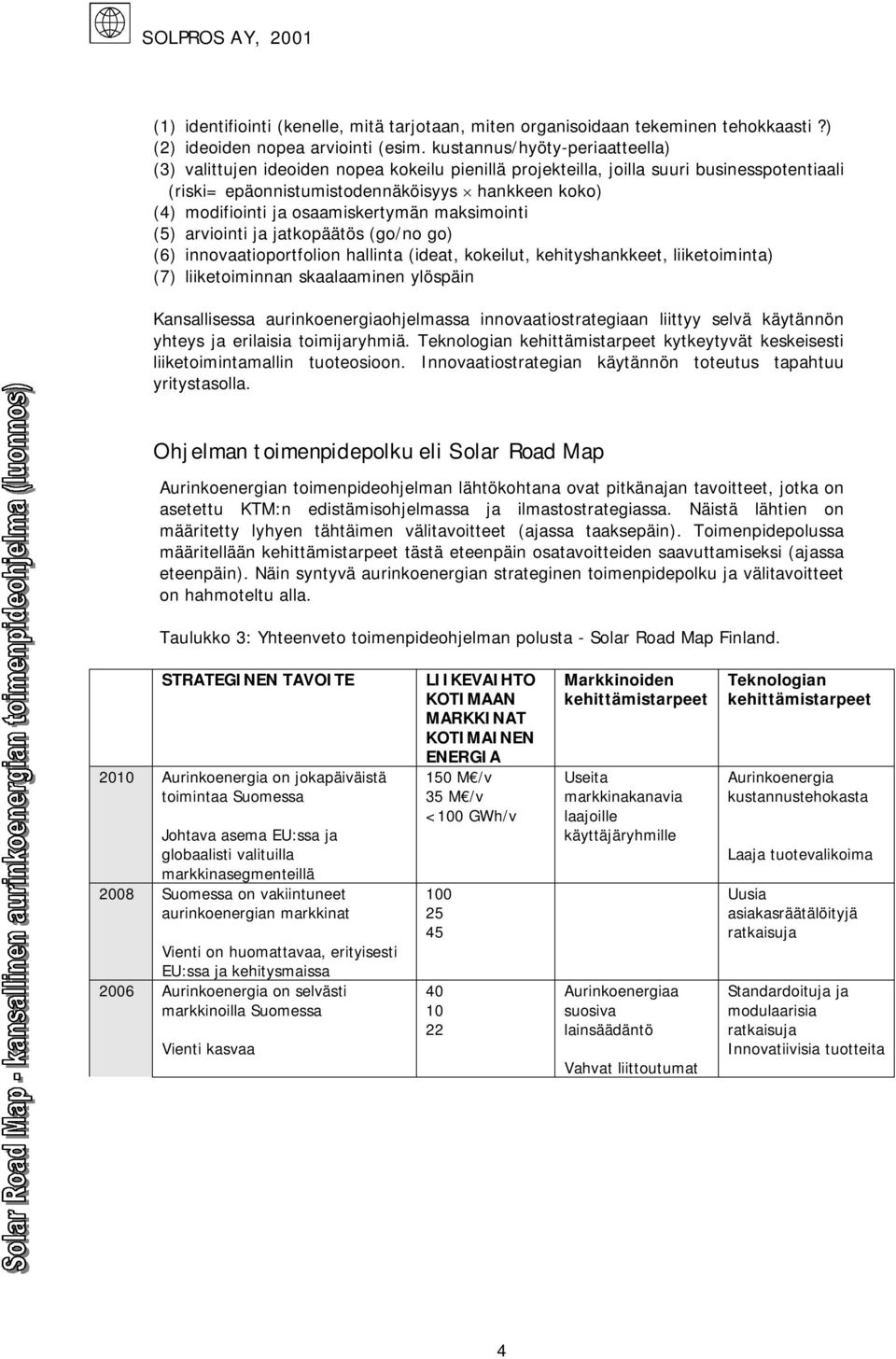 osaamiskertymän maksimointi (5) arviointi ja jatkopäätös (go/no go) (6) innovaatioportfolion hallinta (ideat, kokeilut, kehityshankkeet, liiketoiminta) (7) liiketoiminnan skaalaaminen ylöspäin