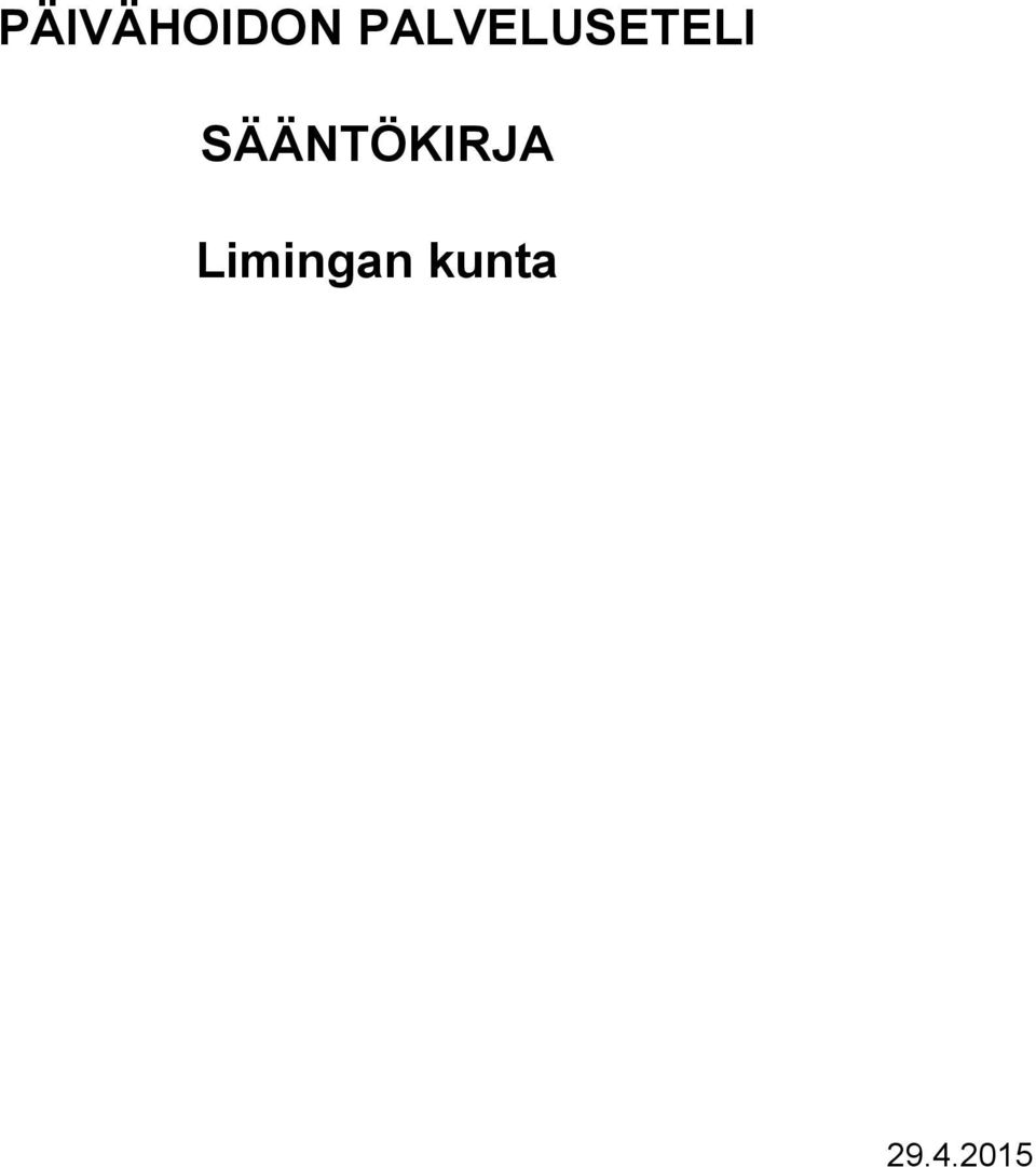 SÄÄNTÖKIRJA