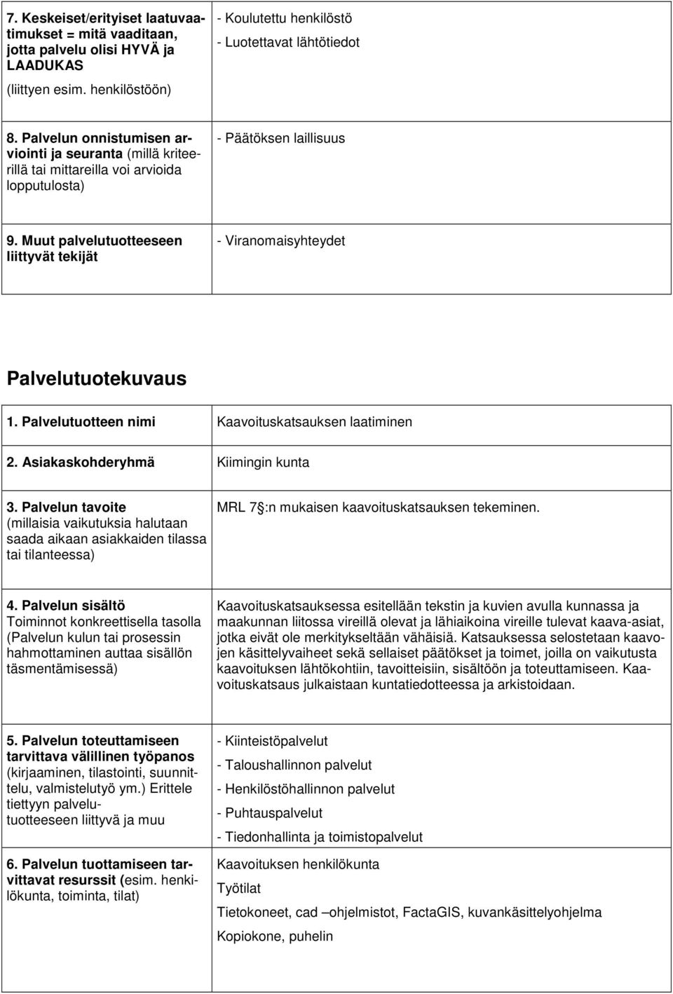 Kaavoituskatsauksessa esitellään tekstin ja kuvien avulla kunnassa ja maakunnan liitossa vireillä olevat ja lähiaikoina vireille tulevat kaava-asiat, jotka eivät ole merkitykseltään vähäisiä.