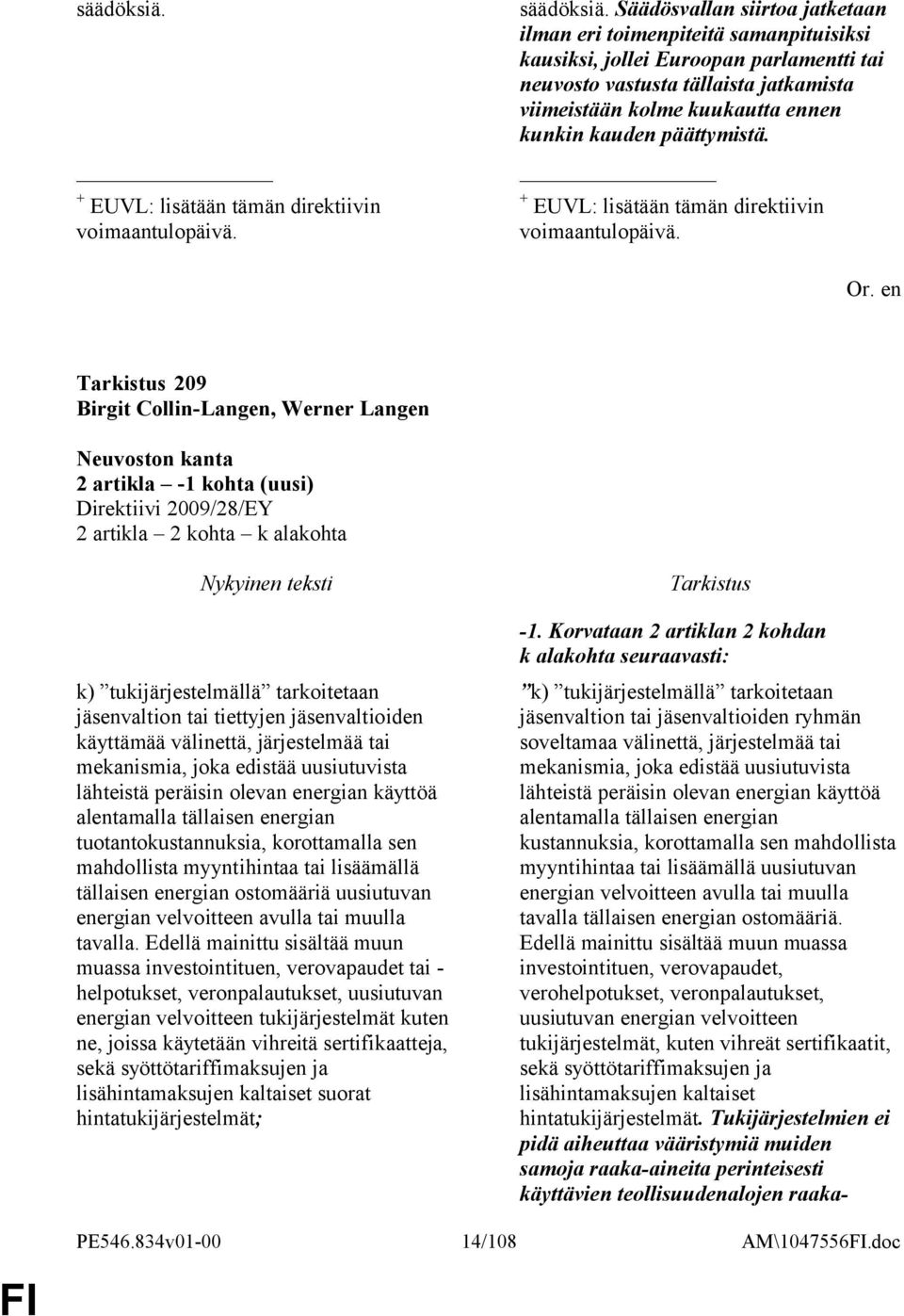 päättymistä. + EUVL: lisätään tämän direktiivin voimaantulopäivä.