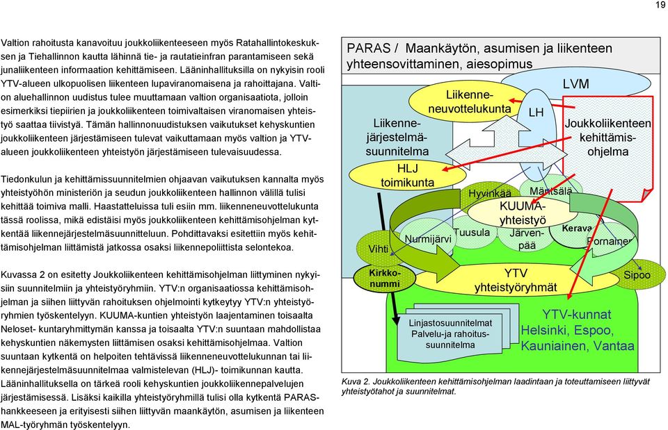 Valtion aluehallinnon uudistus tulee muuttamaan valtion organisaatiota, jolloin esimerkiksi tiepiirien ja joukkoliikenteen toimivaltaisen viranomaisen yhteistyö saattaa tiivistyä.