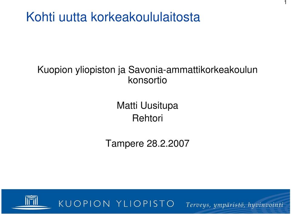 Savonia-ammattikorkeakoulun