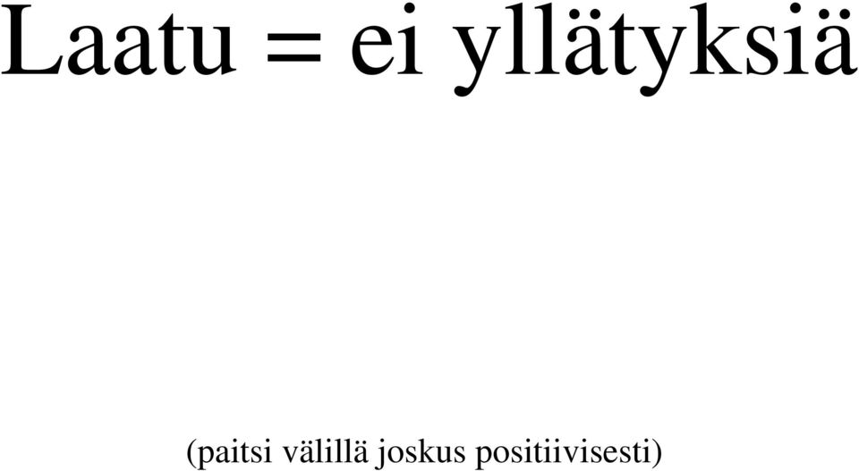 (paitsi