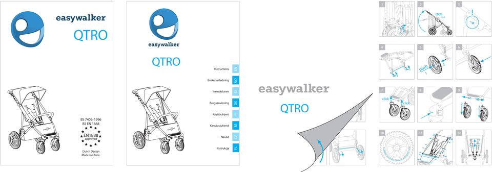 4 bar rr lke S I/ Instrukcja 0 E as ywa co mm e Dutch Design Made in China QTRO