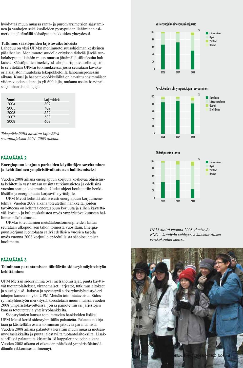 Monimuotoisuudelle erityisen tärkeää järeää runkolahopuuta lisätään muun muassa jättämällä säästöpuita hakkuissa.