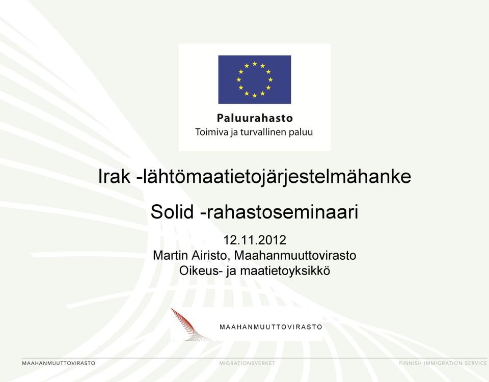 Solid -rahastoseminaari 12.11.