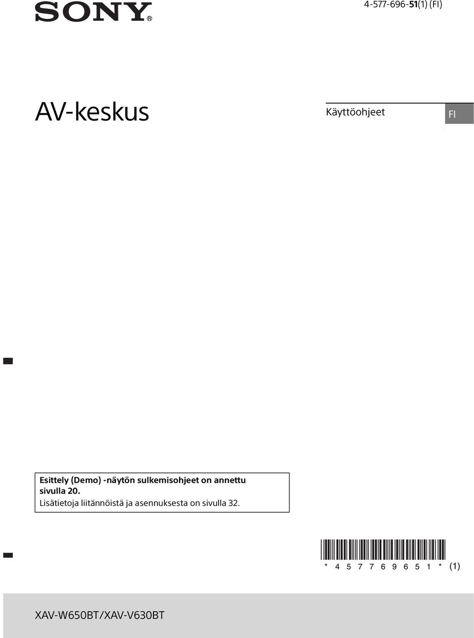 annettu sivulla 20.