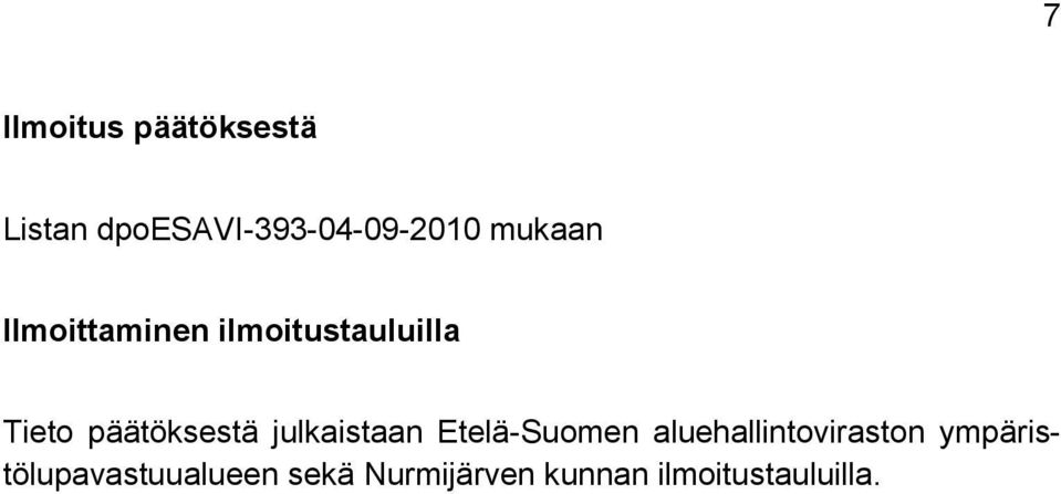 julkaistaan Etelä-Suomen aluehallintoviraston
